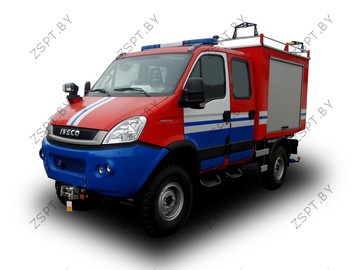 Аварийно-спасательный автомобиль АСА 0,3-0,8/40 на шасси Iveco Daily 4x4 / 55S17D